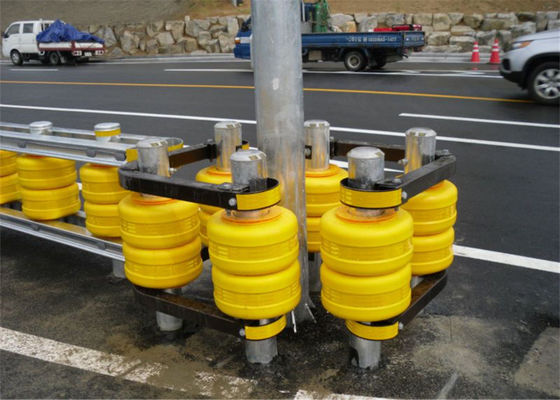 Αγορά 4 μέτρα Ρολάρι φραγμό σύγκρουσης 350mm Διαμέτρου 150 kg βάρος Σχεδιασμένο για την ενίσχυση της ασφάλειας στην κυκλοφορία και τις βιομηχανικές ζώνες online manufacture