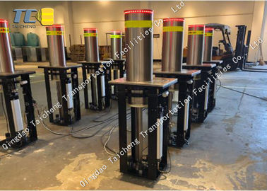 Good price Ντυμένη σκόνη επιφάνεια στυλίσκων υπαίθριων σταθμών αυτοκινήτων στυλίσκων αγκίδων υδραυλική εισελκόμενη σε απευθείας σύνδεση