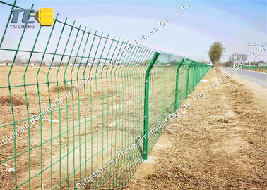 Good price Το PVC έντυσε την ενωμένη στενά αντίσταση διάβρωσης δικτύου προστασίας υψηλής ταχύτητας φρακτών καλωδίων σε απευθείας σύνδεση