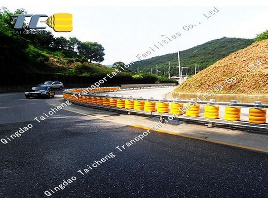 Good price Καυτή εμβύθιση εμποδίων Q235 κυλίνδρων ασφάλειας φρακτών κυλίνδρων αφρού που γαλβανίζει το υλικό μετάλλων σε απευθείας σύνδεση