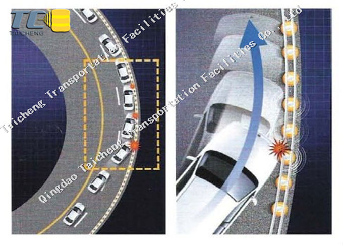 Κυλώντας προστατευτικό κιγκλίδωμα 2 εγκαταστάσεων μεταφορών αυτοκινήτων ατυχήματος εμποδίων προστατευτικών κιγκλιδωμάτων ακτίνων W