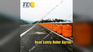 Οδική ασφάλεια Rolling Guardrail Barrier EVA